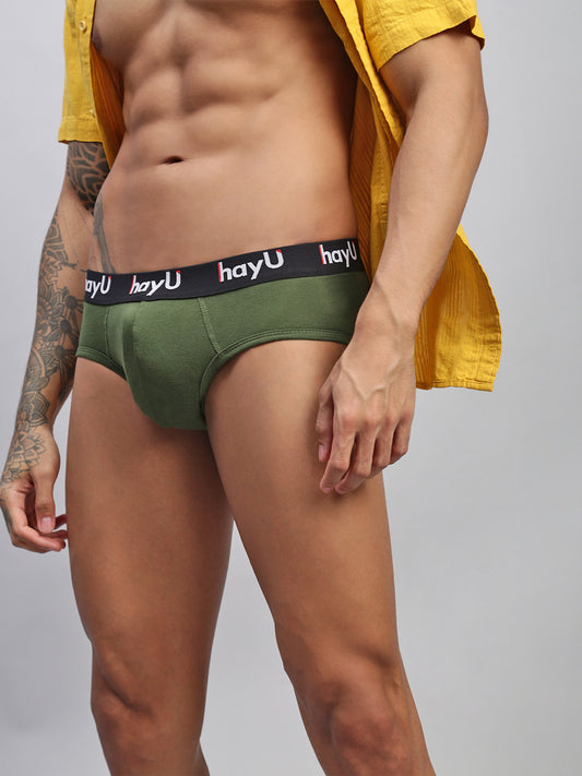JADE GREEN MEN PURE COTTON BRIEF