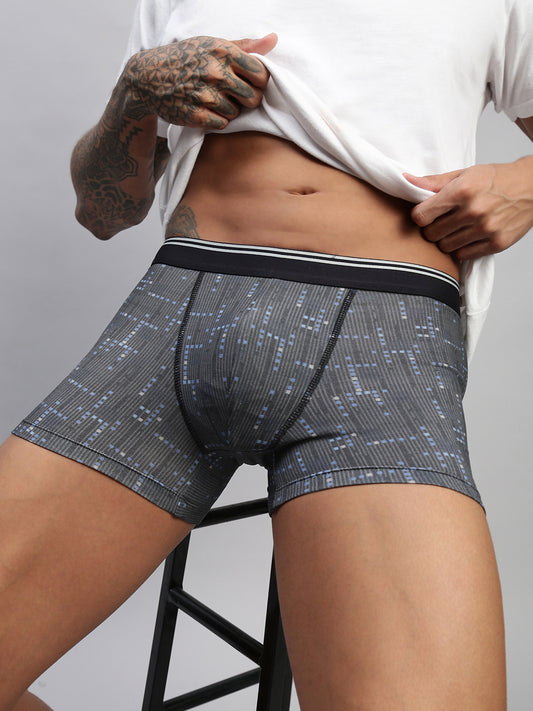 GEO ABSTRACT MEN MODAL PRINTED TRUNKS