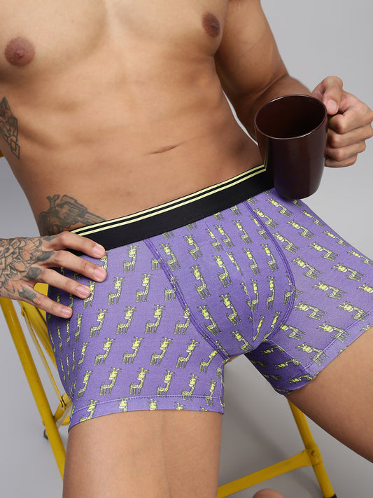 FUNKY GIRAFFE MEN MODAL PRINTED TRUNKS
