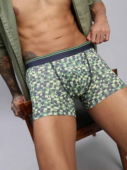 CRAZY CUBES MEN MODAL PRINTED TRUNKS