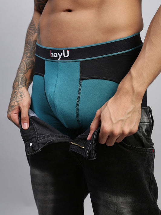 TEAL MEN TRUNK DUAL TONE