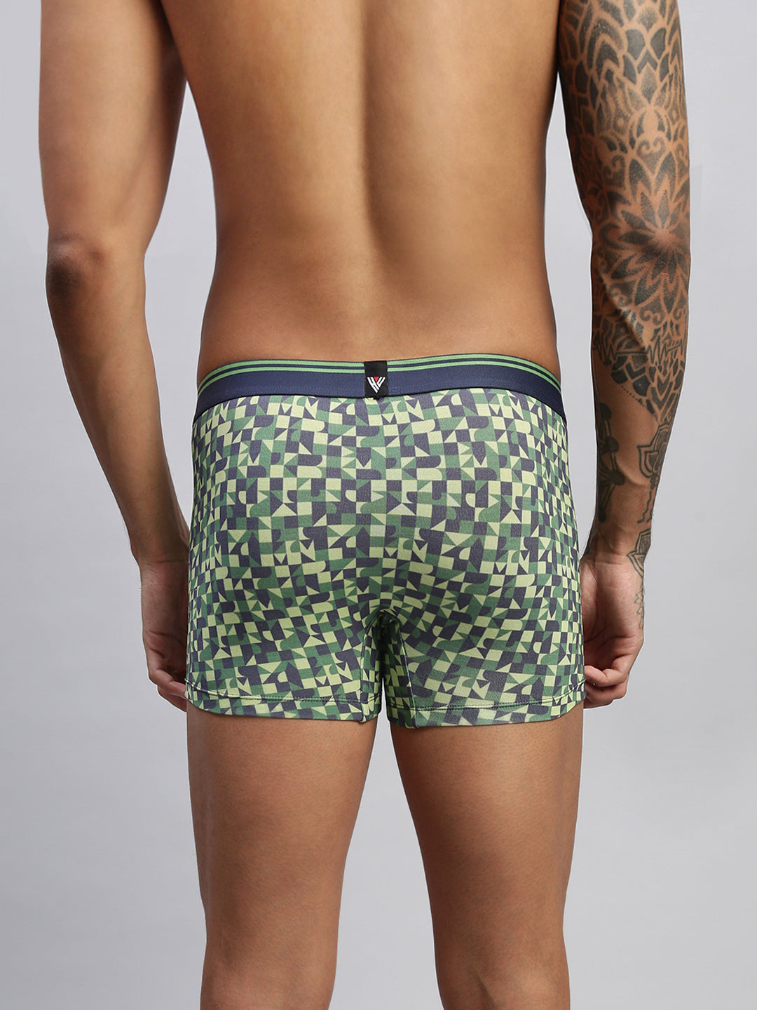 CRAZY CUBES MEN MODAL PRINTED TRUNKS