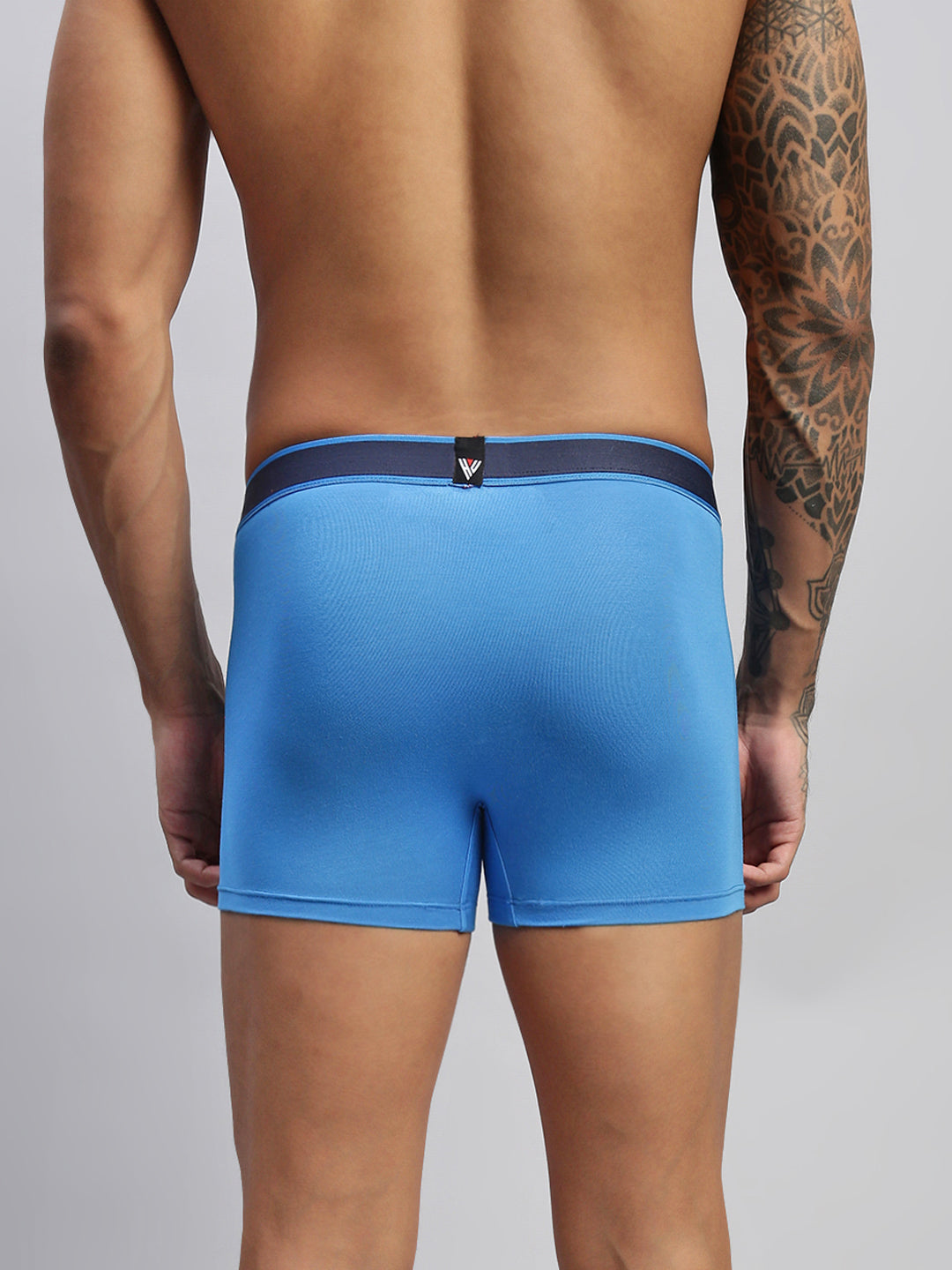 ULTIMATE BLUE MEN MODAL SOLID TRUNKS