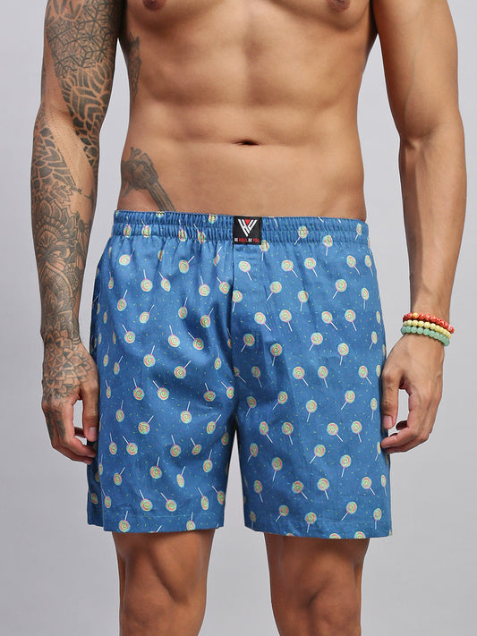 CANDY RUSH MEN COTTON PRINTED BOXER SHORTS