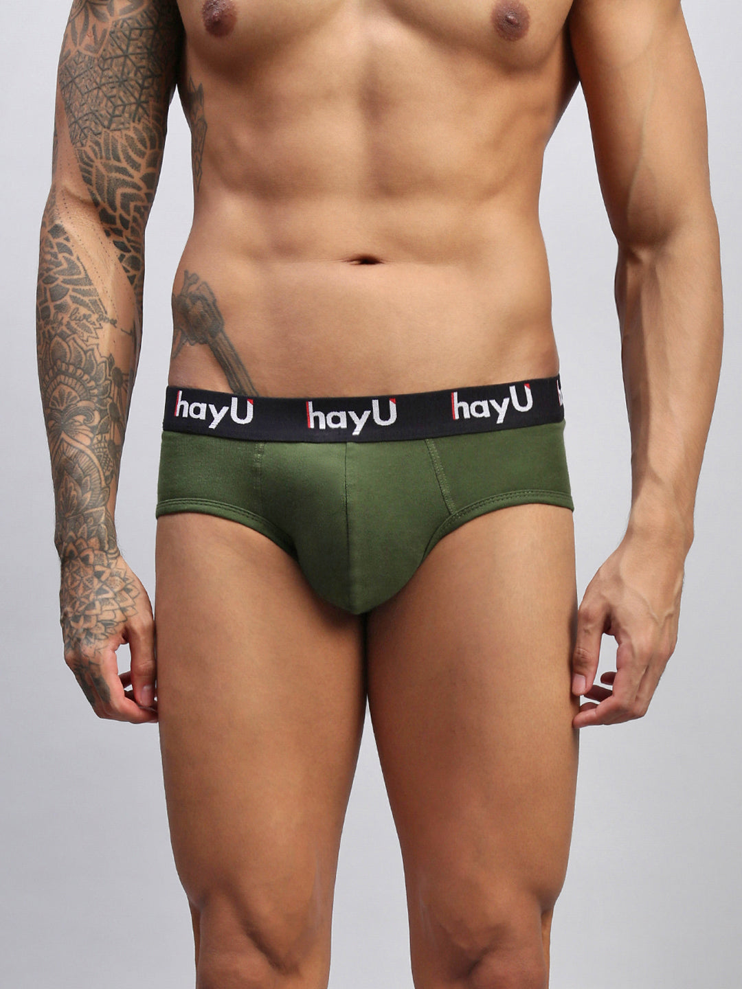 JADE GREEN MEN PURE COTTON BRIEF