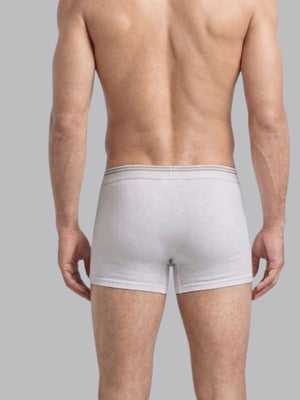2PC PACK OF WHITE COTTON STRETCH TRUNKS