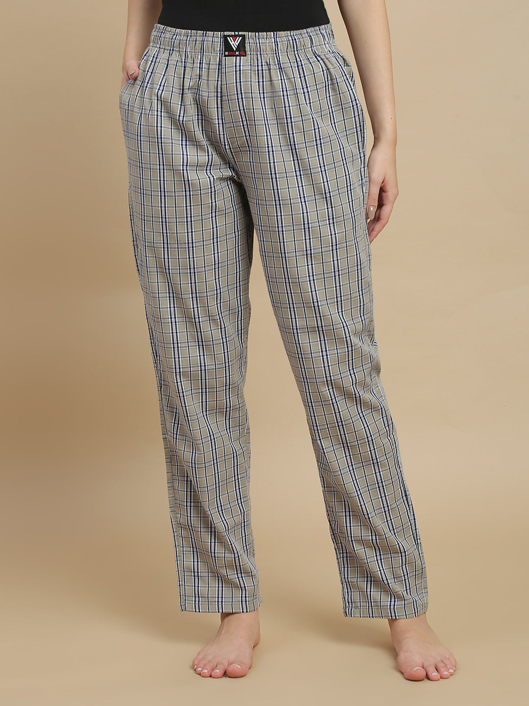 BEIGE CHECKS