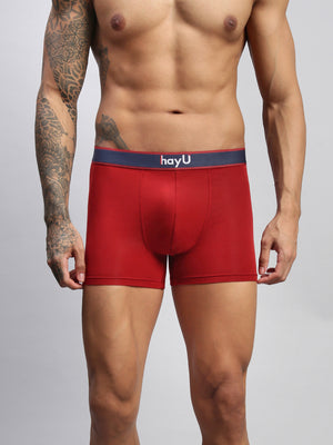 RUBY RED MEN MODAL SOLID TRUNKS