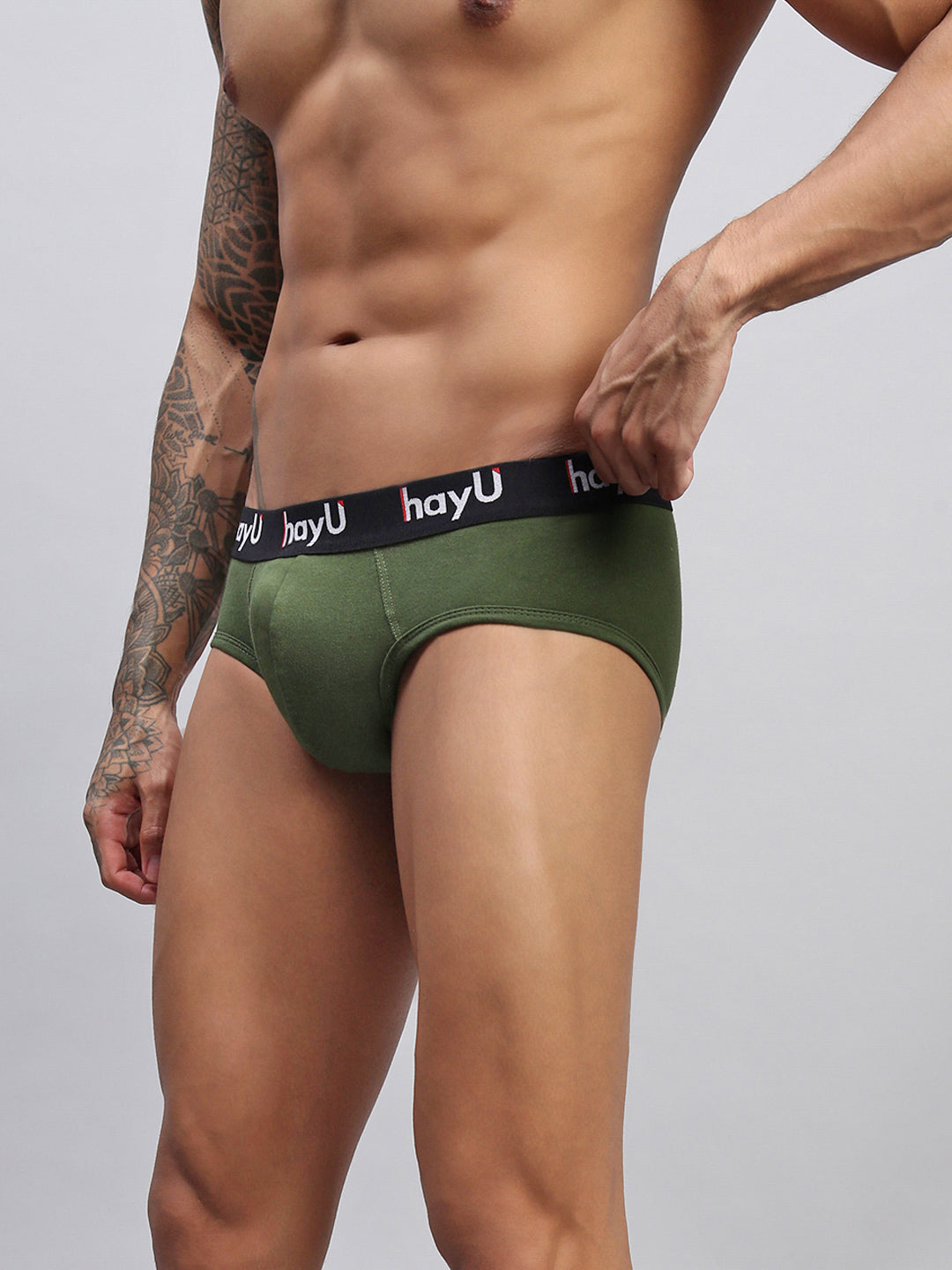 JADE GREEN MEN PURE COTTON BRIEF