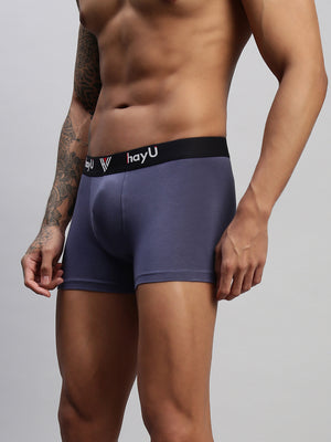 VIVID INDIGO MEN COTTON STRETCH TRUNKS