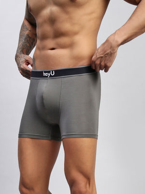 GRAPHITE GREY MEN MODAL SOLID TRUNKS