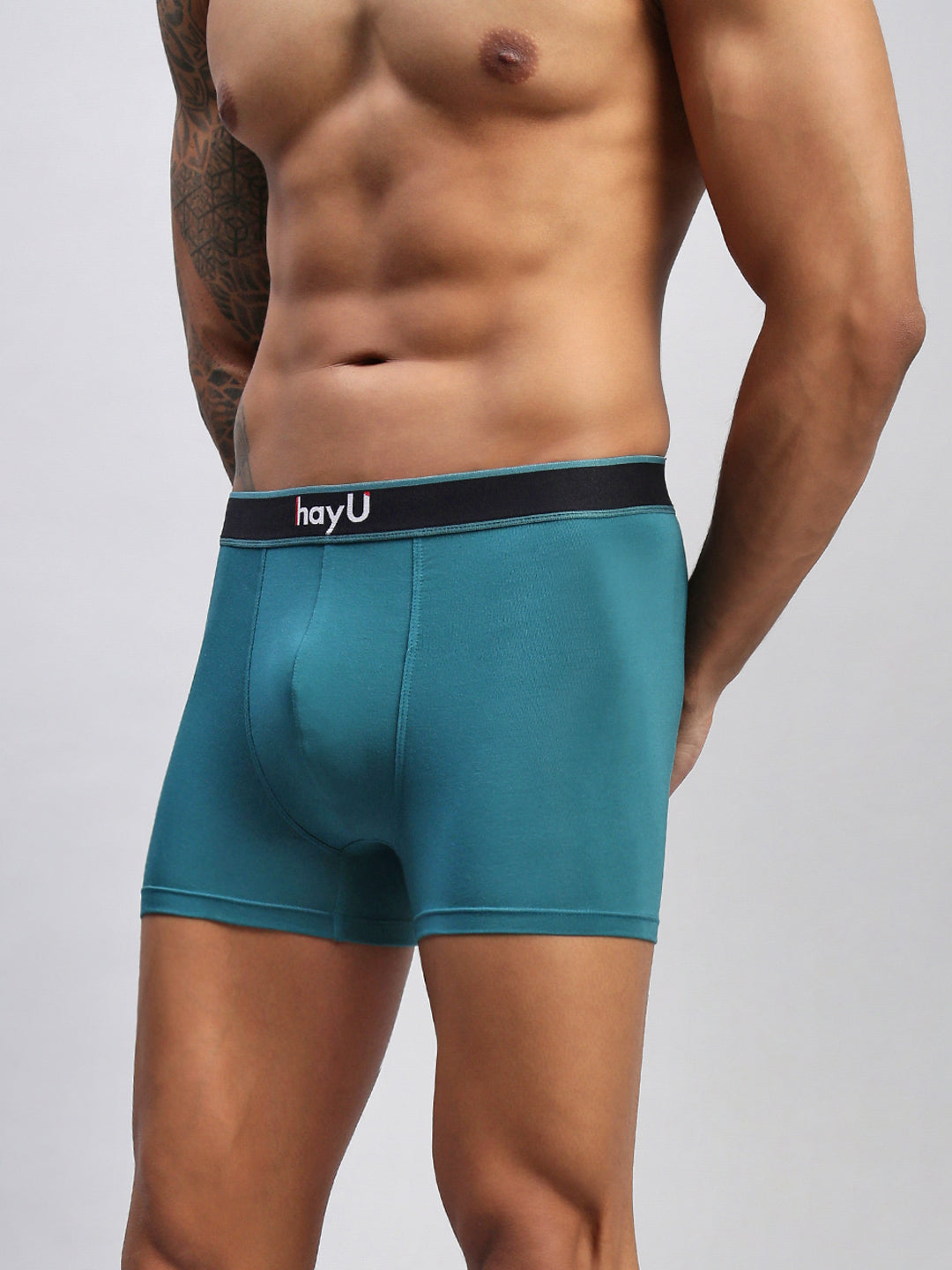 TEAL MEN MODAL SOLID TRUNKS