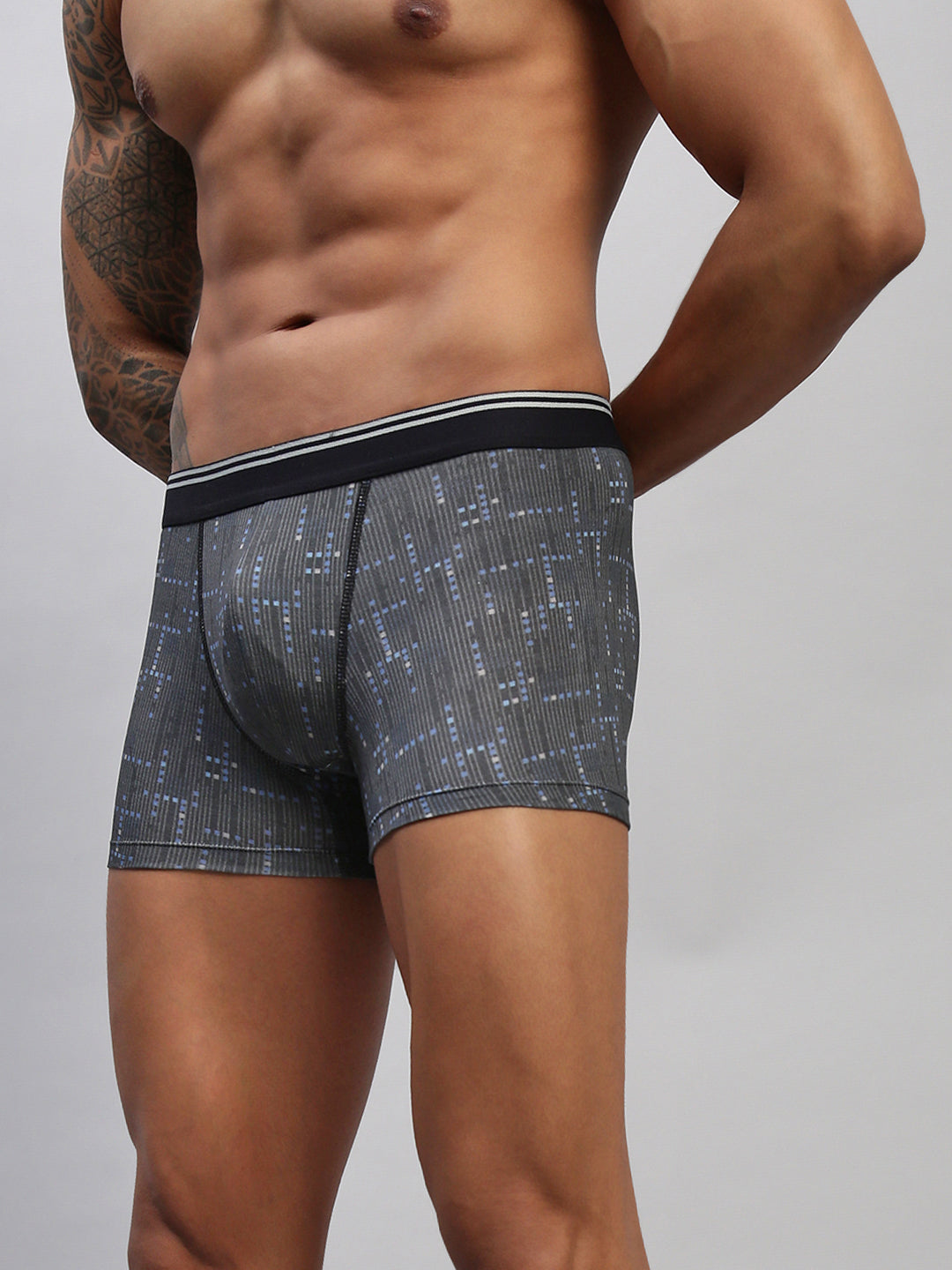 GEO ABSTRACT MEN MODAL PRINTED TRUNKS