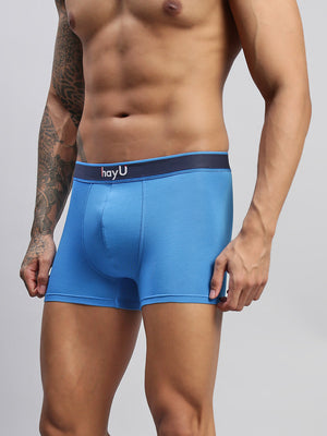 ULTIMATE BLUE MEN MODAL SOLID TRUNKS