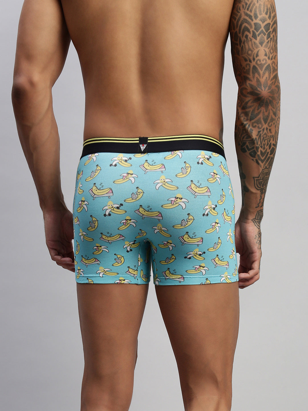 QUIRKY BANANA MEN MODAL PRINTED TRUNKS
