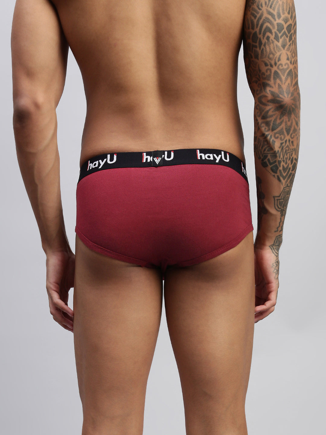 VELEVT PLUM MEN PURE COTTON BRIEF
