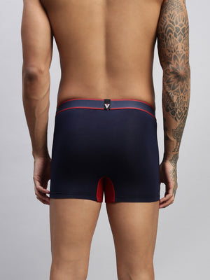 2PC PACK OF GRAPHITE GREY & RUBY RED MEN MODAL DUAL COLOUR TRUNKS