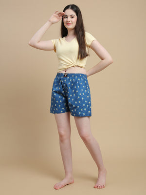 CANDY RUSH WOMENS - PRINTED BOXER SHORTS