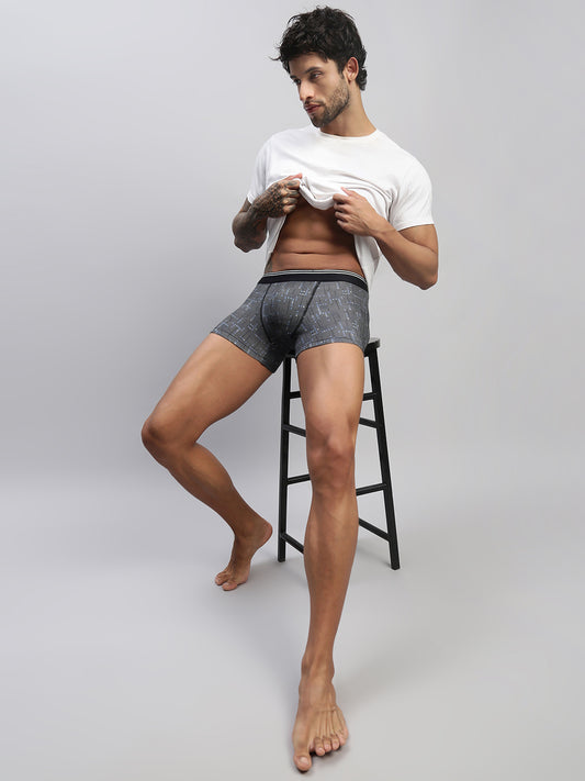 GEO ABSTRACT MEN MODAL PRINTED TRUNKS