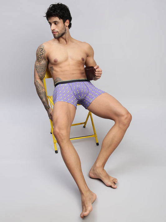 FUNKY GIRAFFE MEN MODAL PRINTED TRUNKS