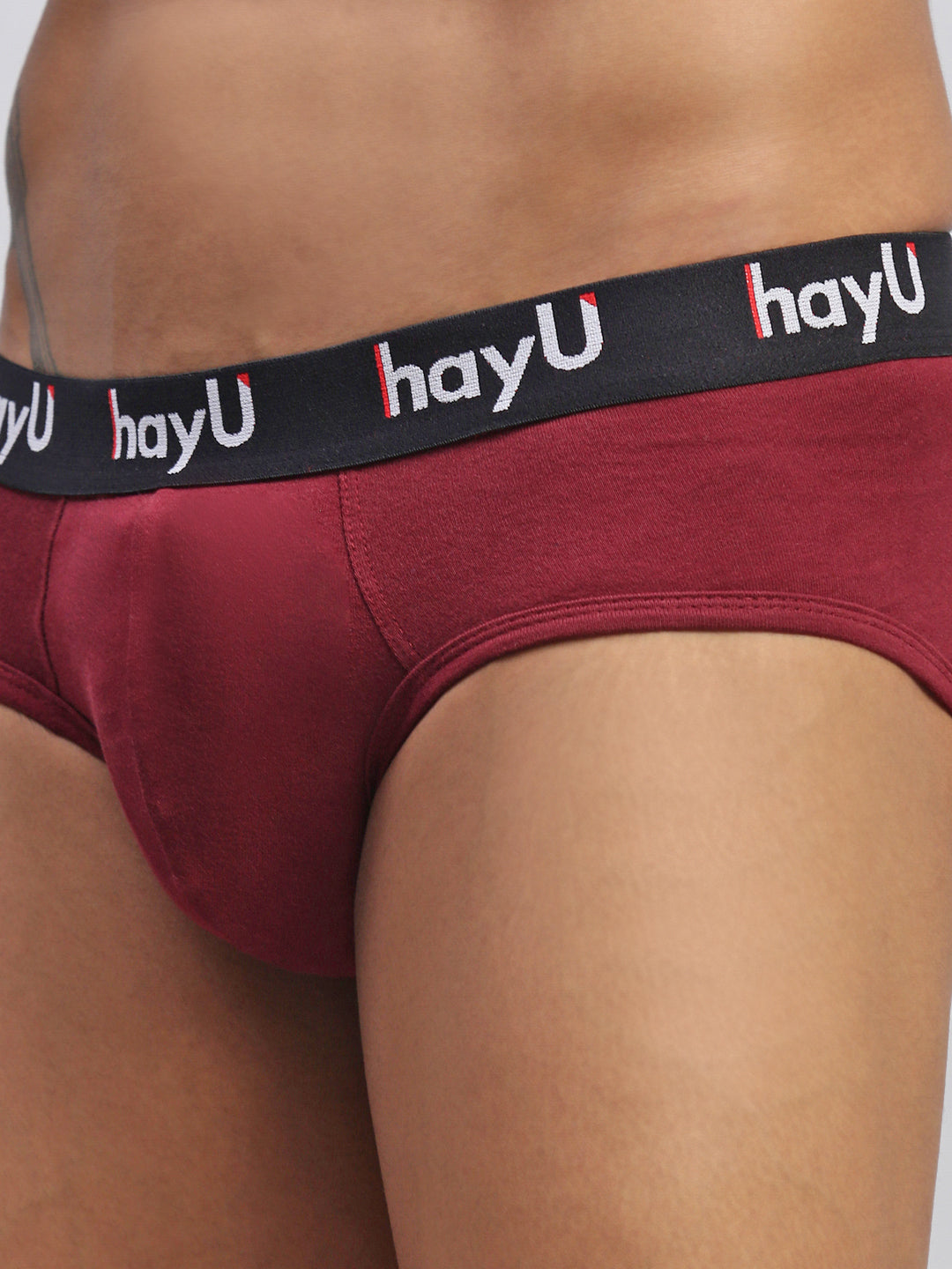 VELEVT PLUM MEN PURE COTTON BRIEF