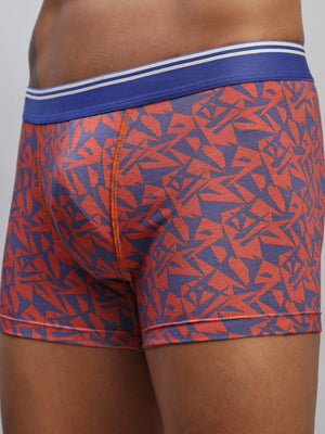 ABSTRACT TRIANGLE MEN MODAL PRINTED TRUNKS