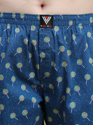 CANDY RUSH WOMENS - PRINTED BOXER SHORTS