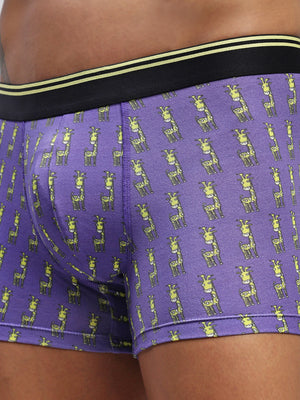 FUNKY GIRAFFE MEN MODAL PRINTED TRUNKS