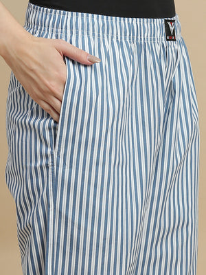BLUE WHITE STRIPES
